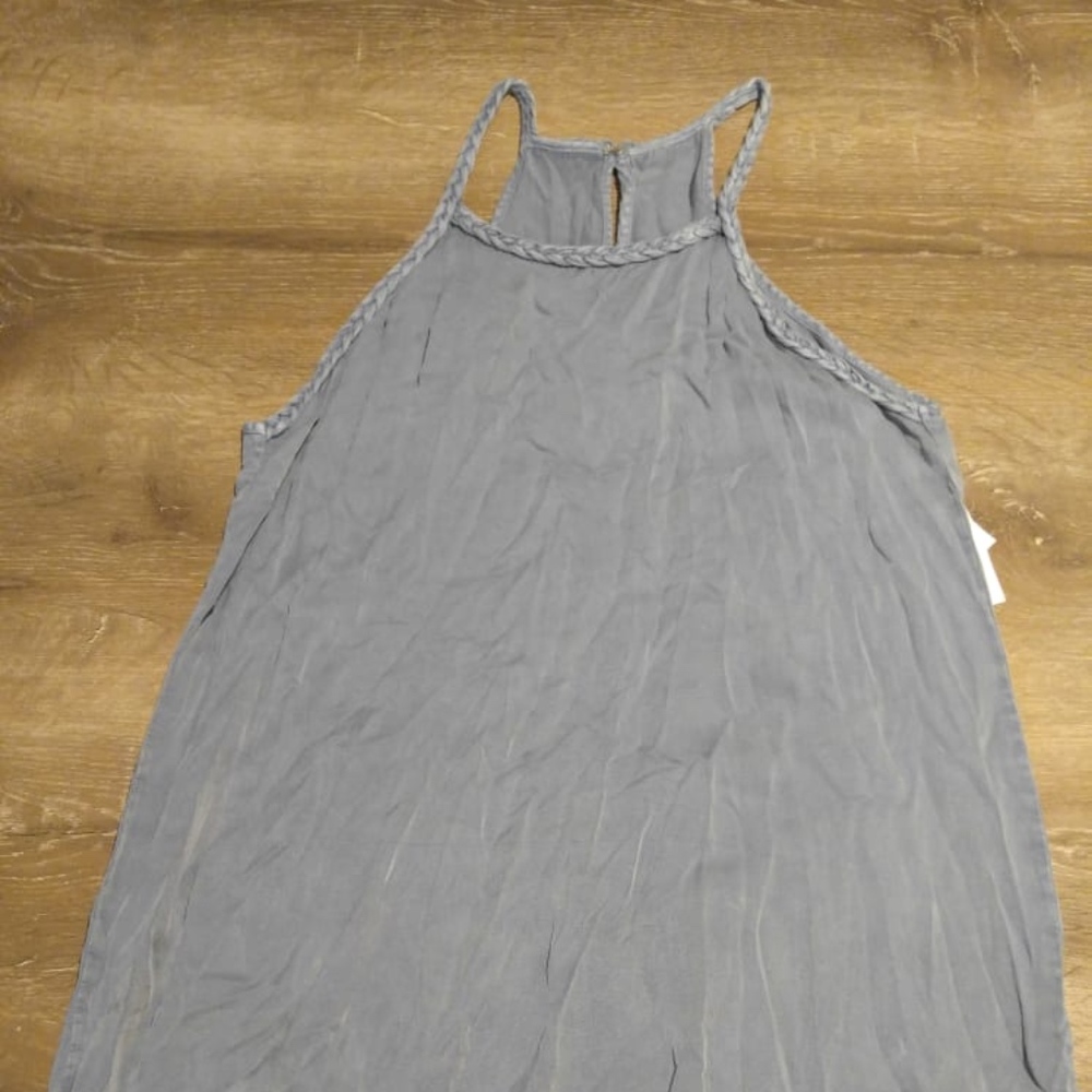 Blue Ruffled Dress